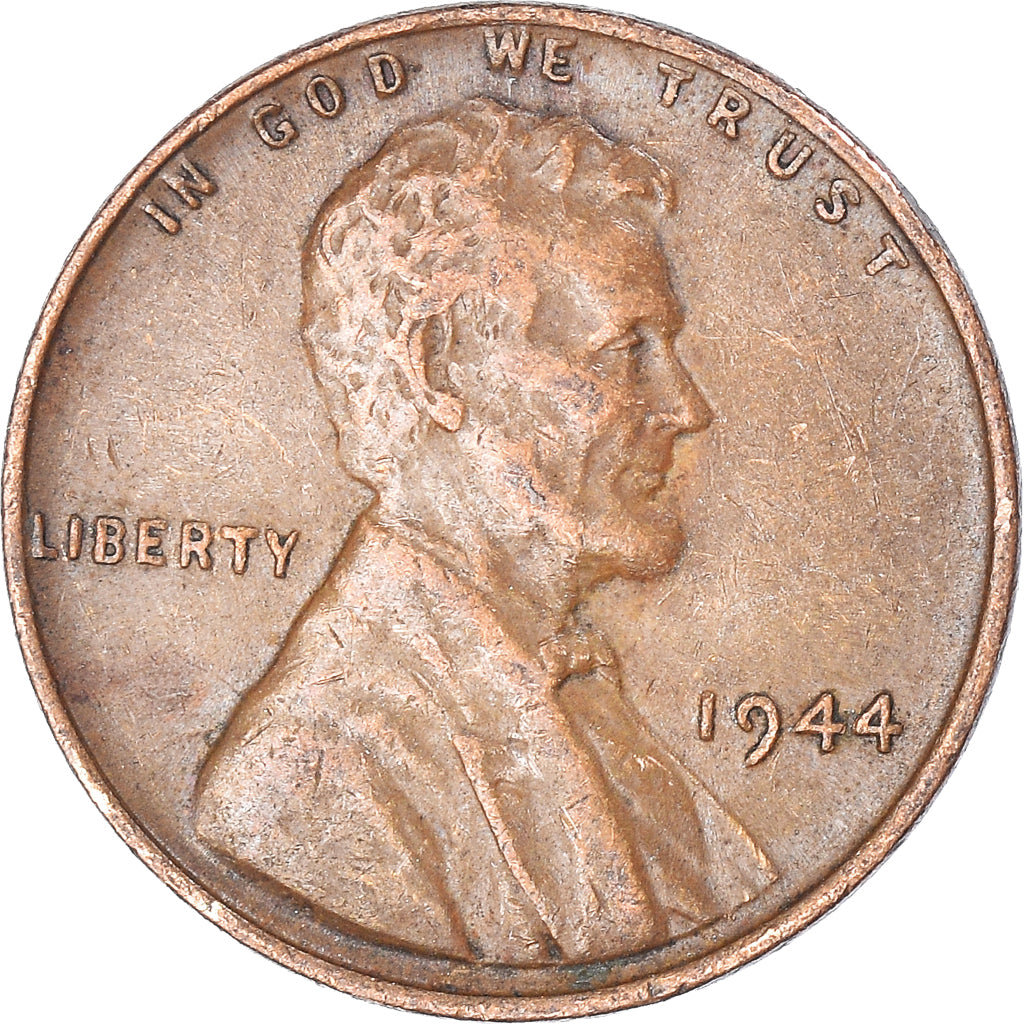 Coin, United States, Cent, 1944
