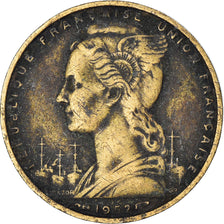 Munten, Somalië, 20 Francs, 1952