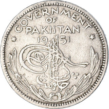Coin, Pakistan, 1/4 Rupee, 1951