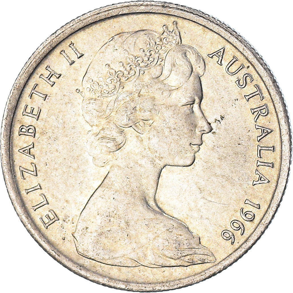 Moeda, Austrália, 5 Cents, 1966