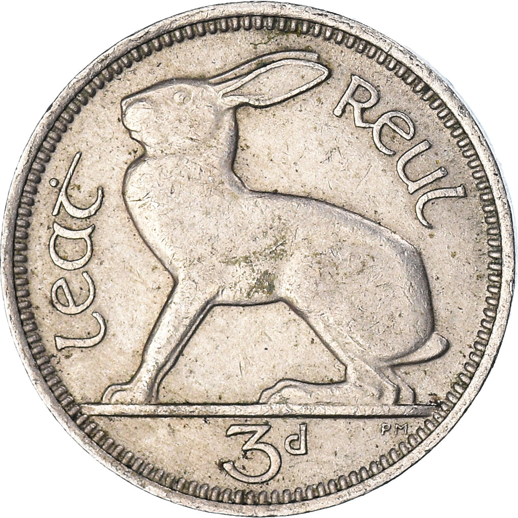 Coin, IRELAND REPUBLIC, 3 Pence, 1964