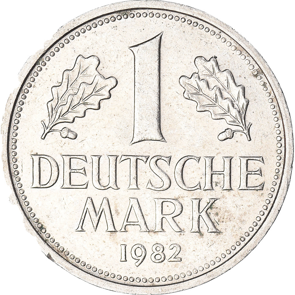 Monnaie, République fédérale allemande, 1 Deutsche Mark, 1982