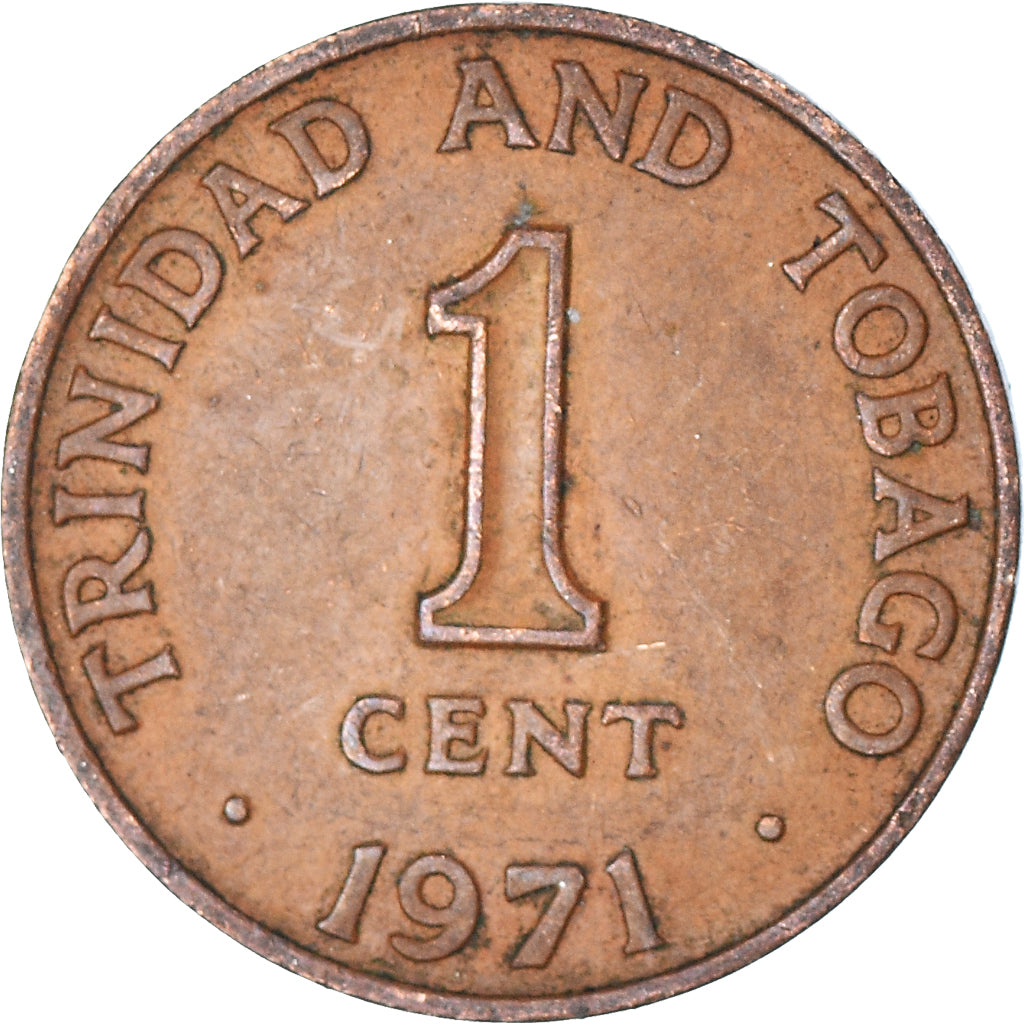 Monnaie, Trinité-et-Tobago, Cent, 1971