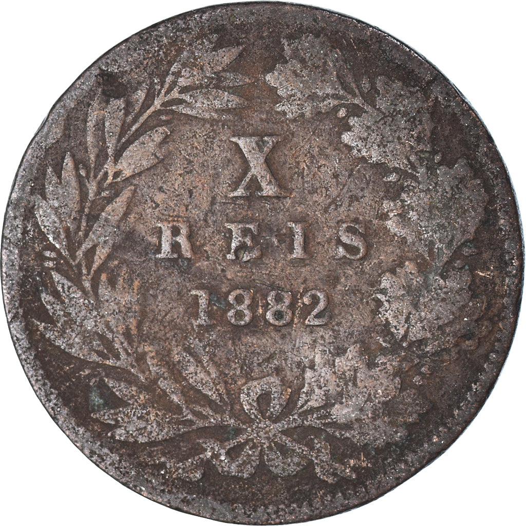 Monnaie, Portugal, 5 Reis, 1882