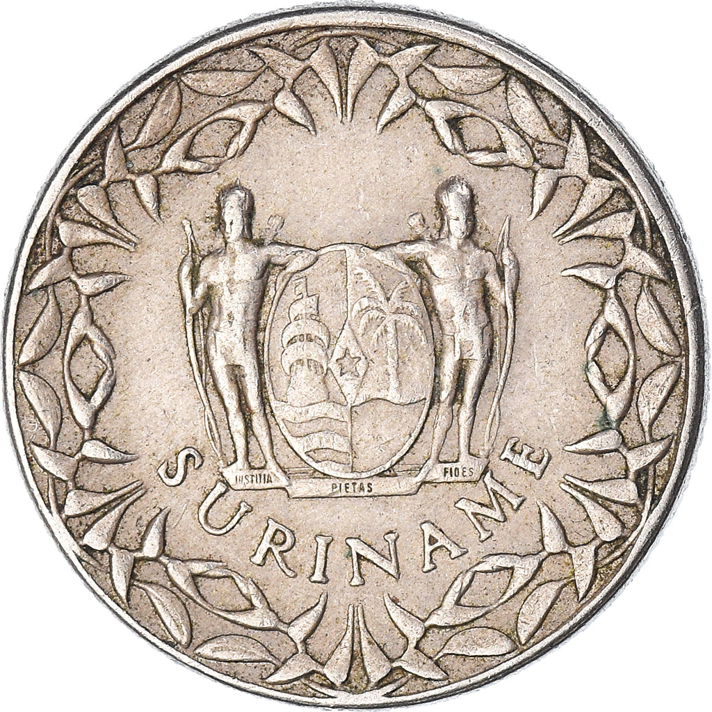 Coin, Surinam, 25 Cents, 1966