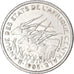 Coin, Central African States, 50 Francs, 1985