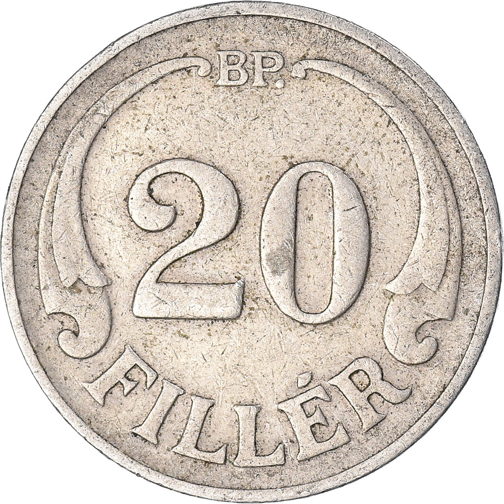 Moneta, Węgry, 20 Fillér, 1926