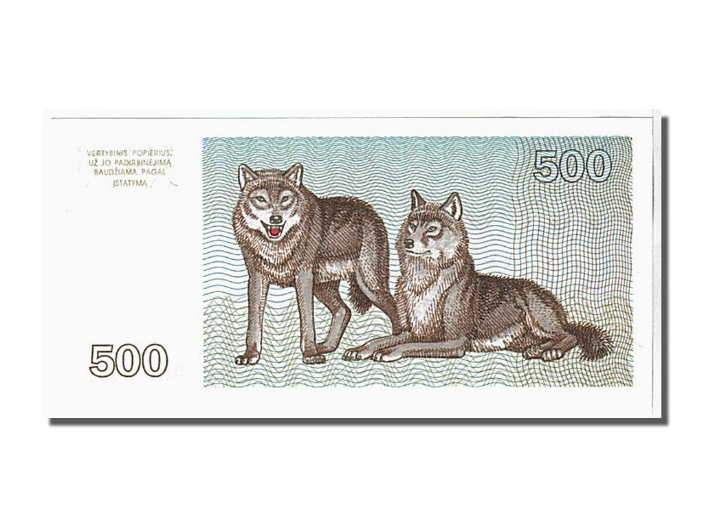 Banknote, Lithuania, 500 Talonu, 1993, KM:46, UNC(65-70)