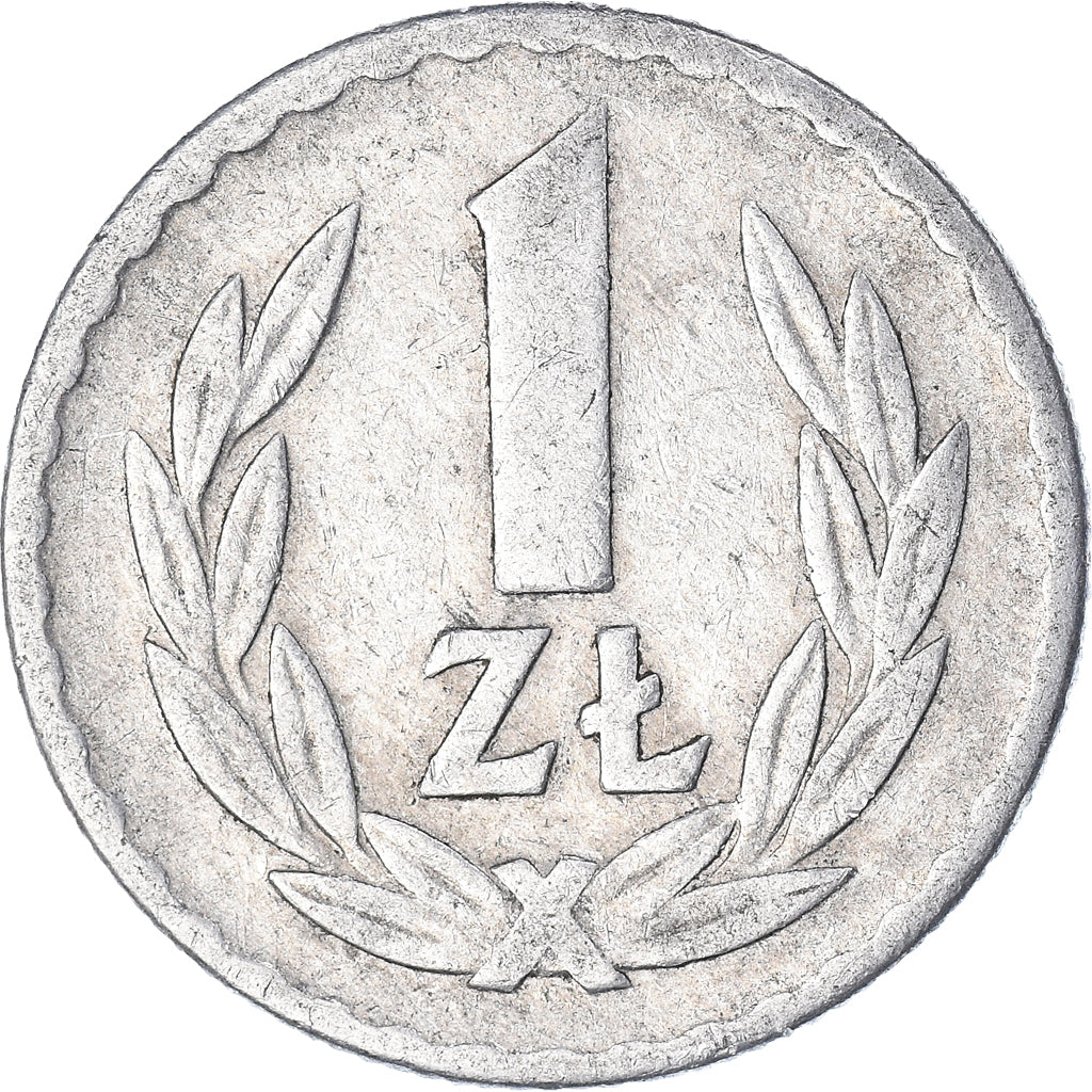 Monnaie, Pologne, 1 Zloty, 1966