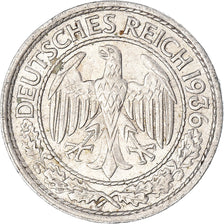 Moneta, GERMANIA, REPUBBLICA DI WEIMAR, 50 Reichspfennig, 1936