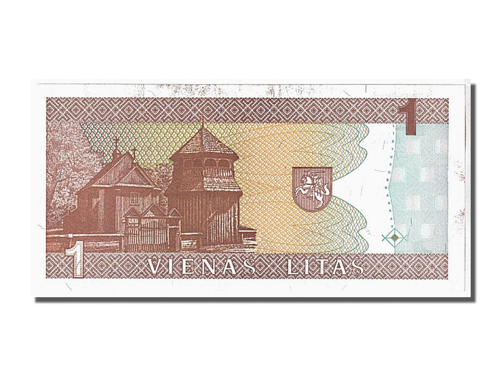 Banknot, Litwa, 1 Litas, 1994, KM:53a, UNC(65-70)