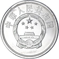 Moneda, China, 5 Fen, 1989
