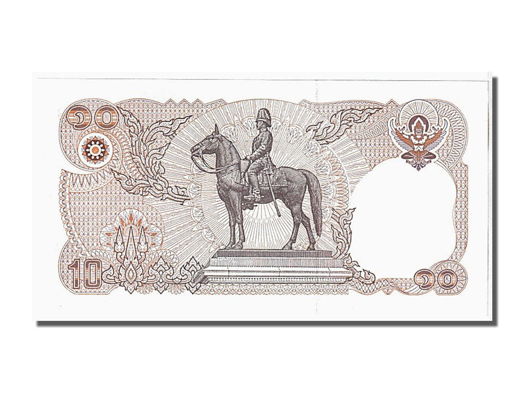 Banconote, Thailandia, 10 Baht, 1995, KM:98, FDS