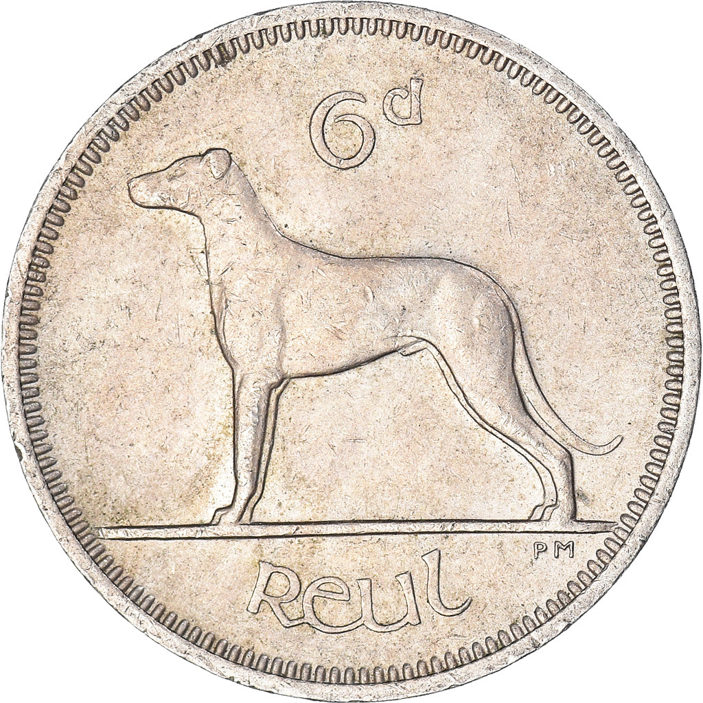 Münze, IRELAND REPUBLIC, 6 Pence, 1963
