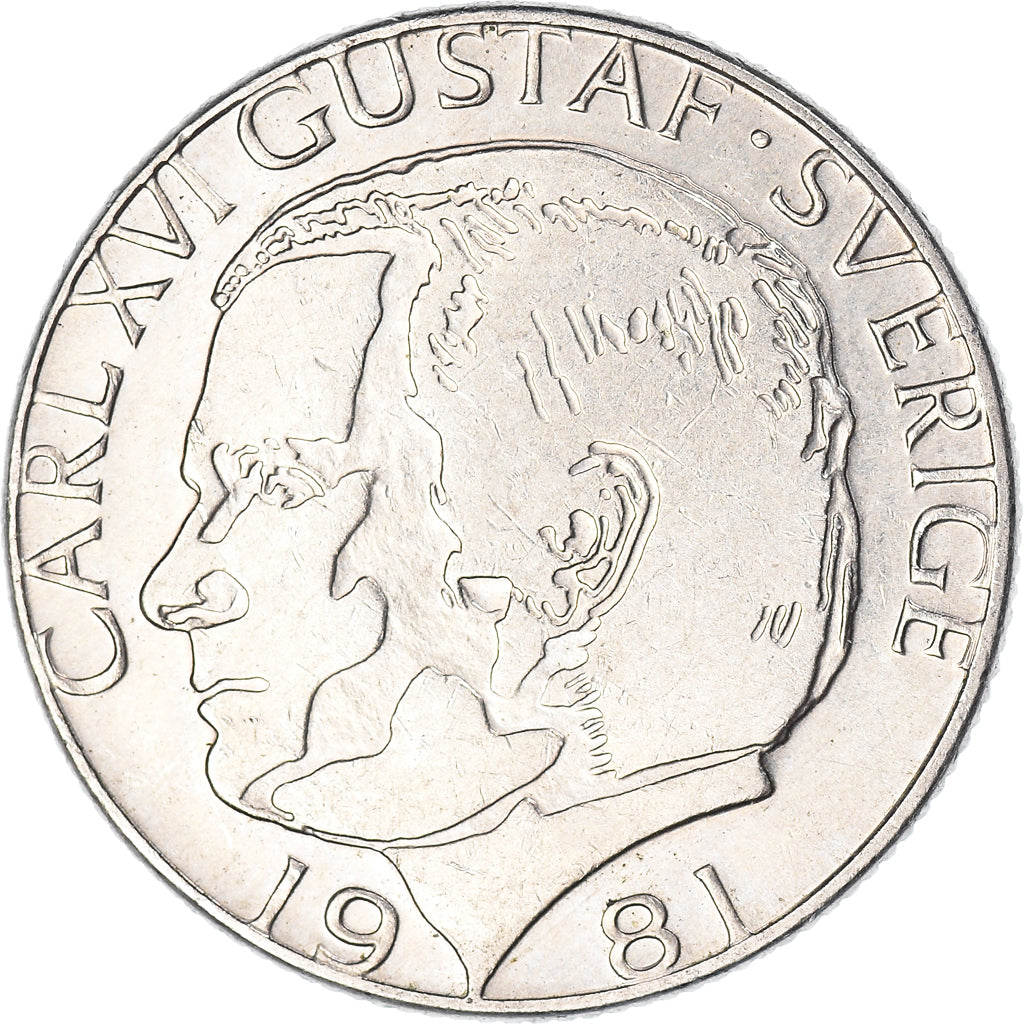 Coin, Sweden, Krona, 1981