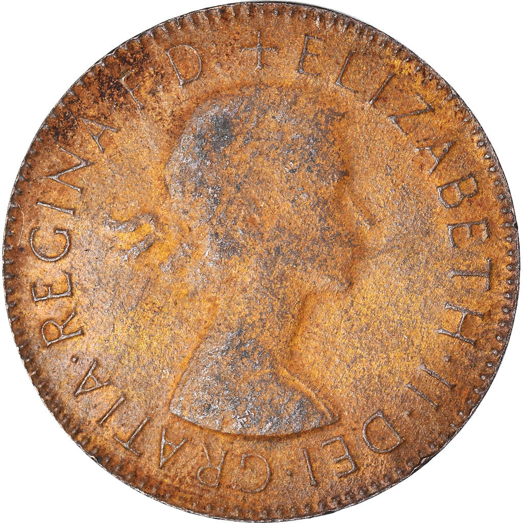 Münze, Großbritannien, 1/2 Penny, 1958
