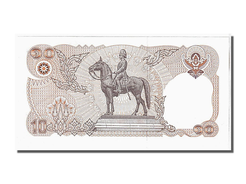 Banconote, Thailandia, 10 Baht, 1995, KM:98, FDS