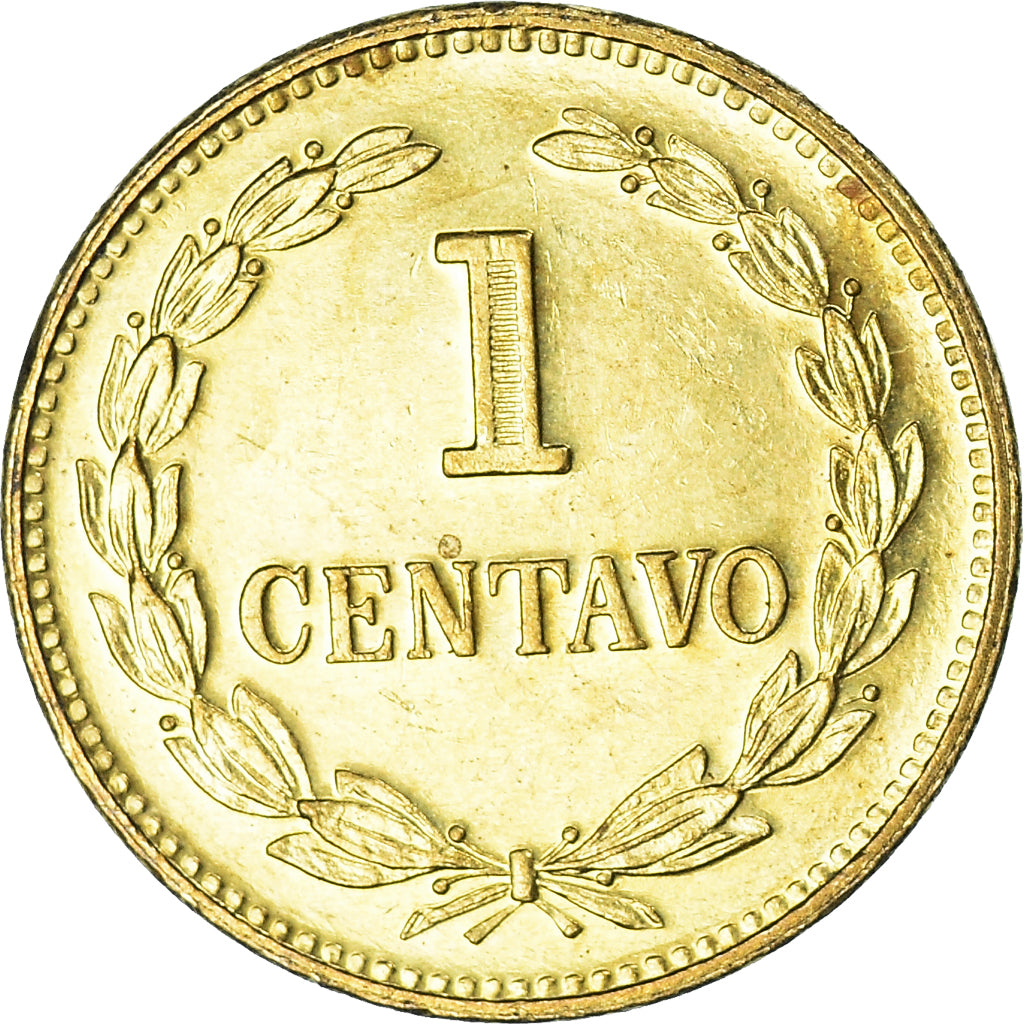 Coin, El Salvador, Centavo, 1977