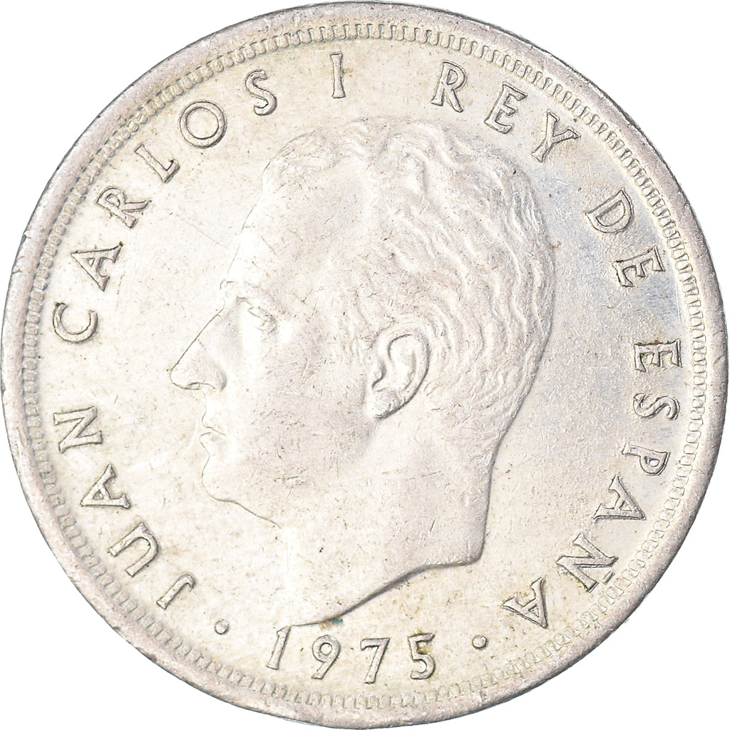 Moneta, Hiszpania, 5 Pesetas, 1975-76