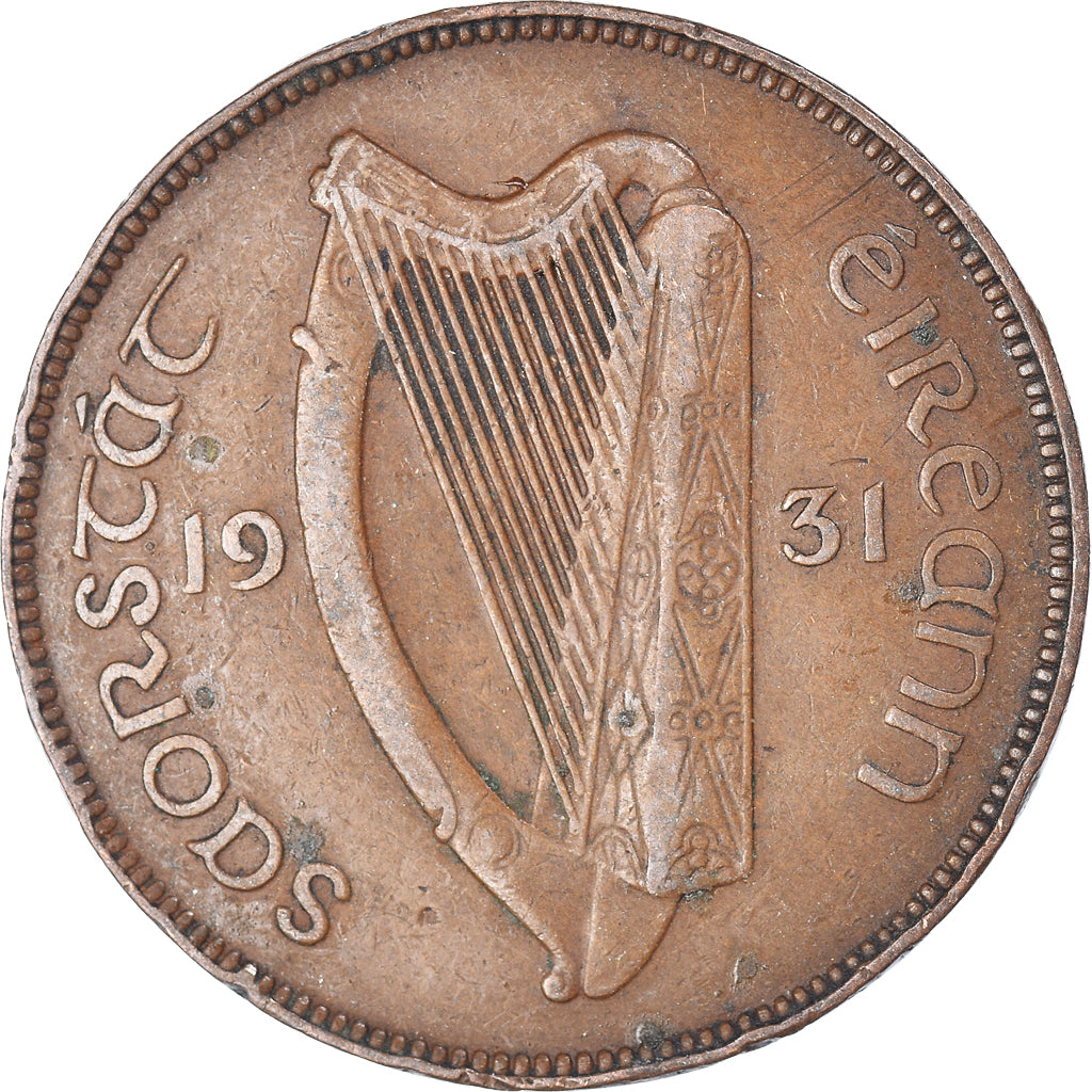 Coin, IRELAND REPUBLIC, Penny, 1931