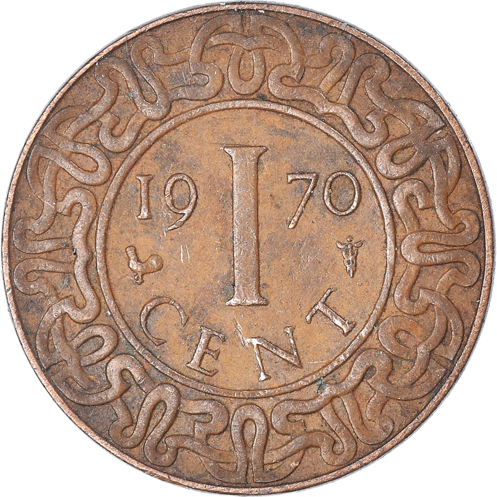 Coin, Suriname, Cent, 1970