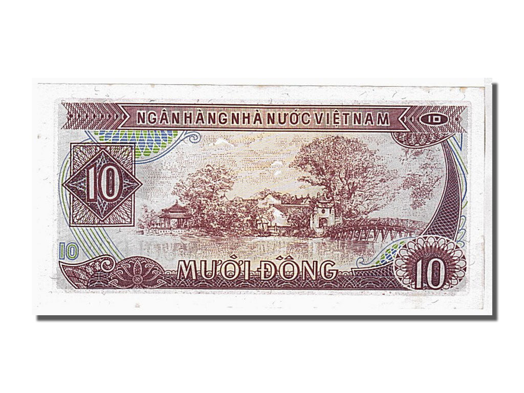 Banknote, Viet Nam, 10 D<ox>ng, 1985, KM:93a, UNC(65-70)