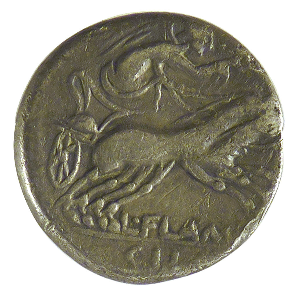 Flaminia, Denarius, EF(40-45), Silver, Babelon #1, 3.80