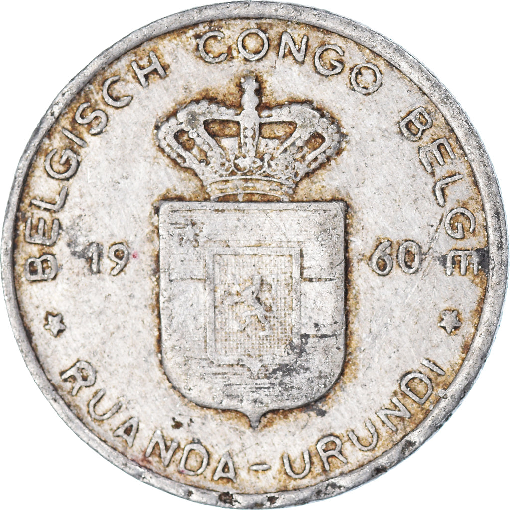 Moneta, Congo belga, Franc, 1960