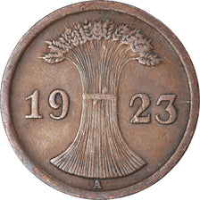 Moneda, ALEMANIA - REPÚBLICA DE WEIMAR, 2 Rentenpfennig, 1923