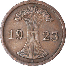 Moneda, ALEMANIA - REPÚBLICA DE WEIMAR, 2 Rentenpfennig, 1923