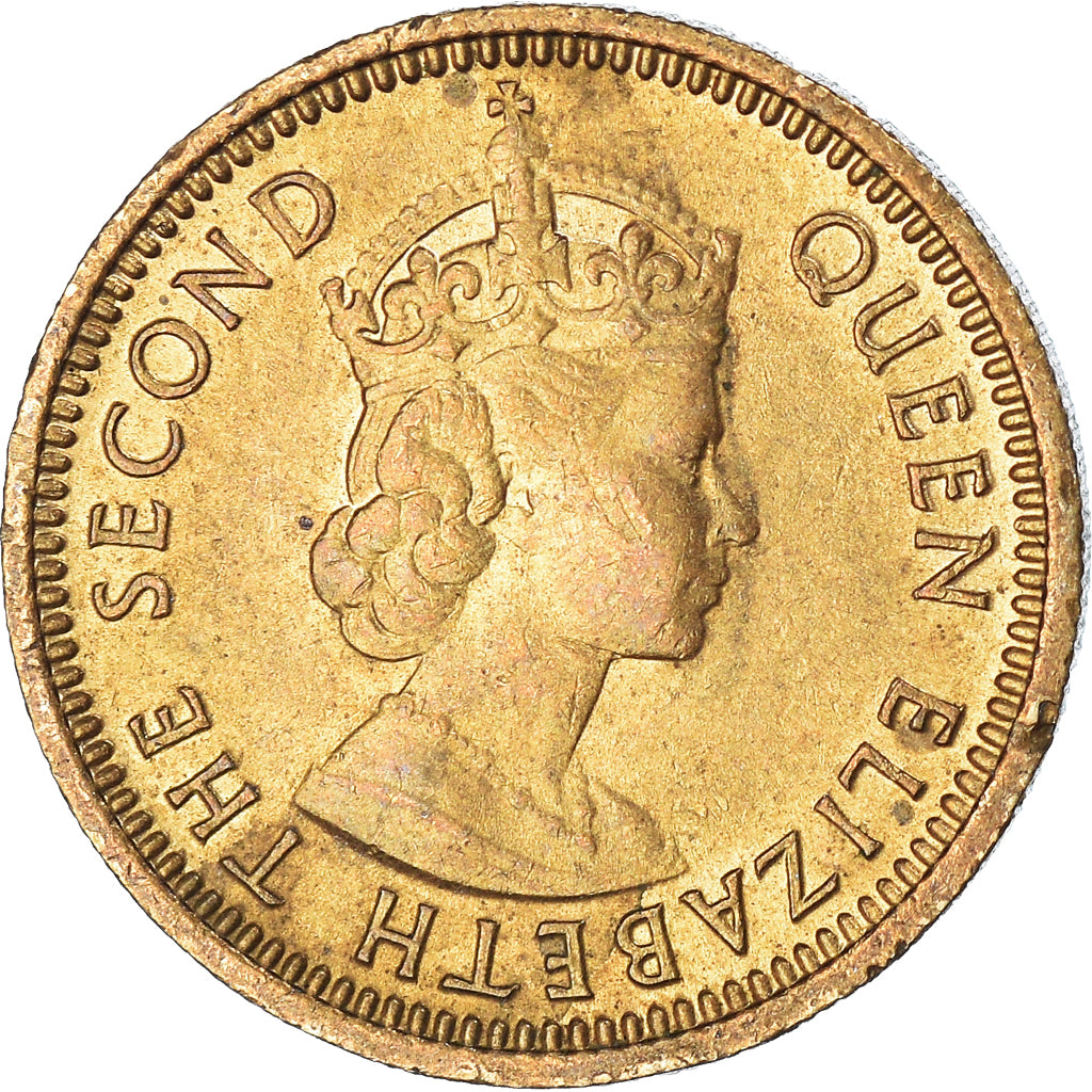 Coin, Hong Kong, 5 Cents, 1972
