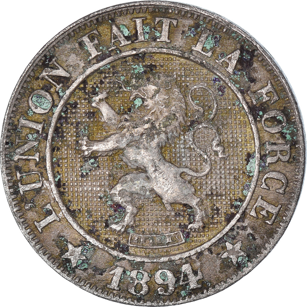 Moneda, Bélgica, 10 Centimes, 1894