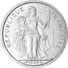 Moneta, Polinezja Francuska, 2 Francs, 1965