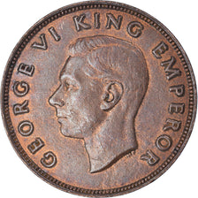 Coin, New Zealand, Penny, 1944