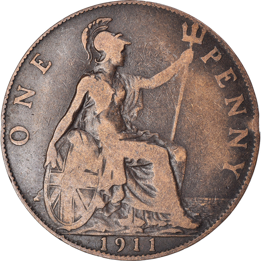 Moneta, Gran Bretagna, Penny, 1911
