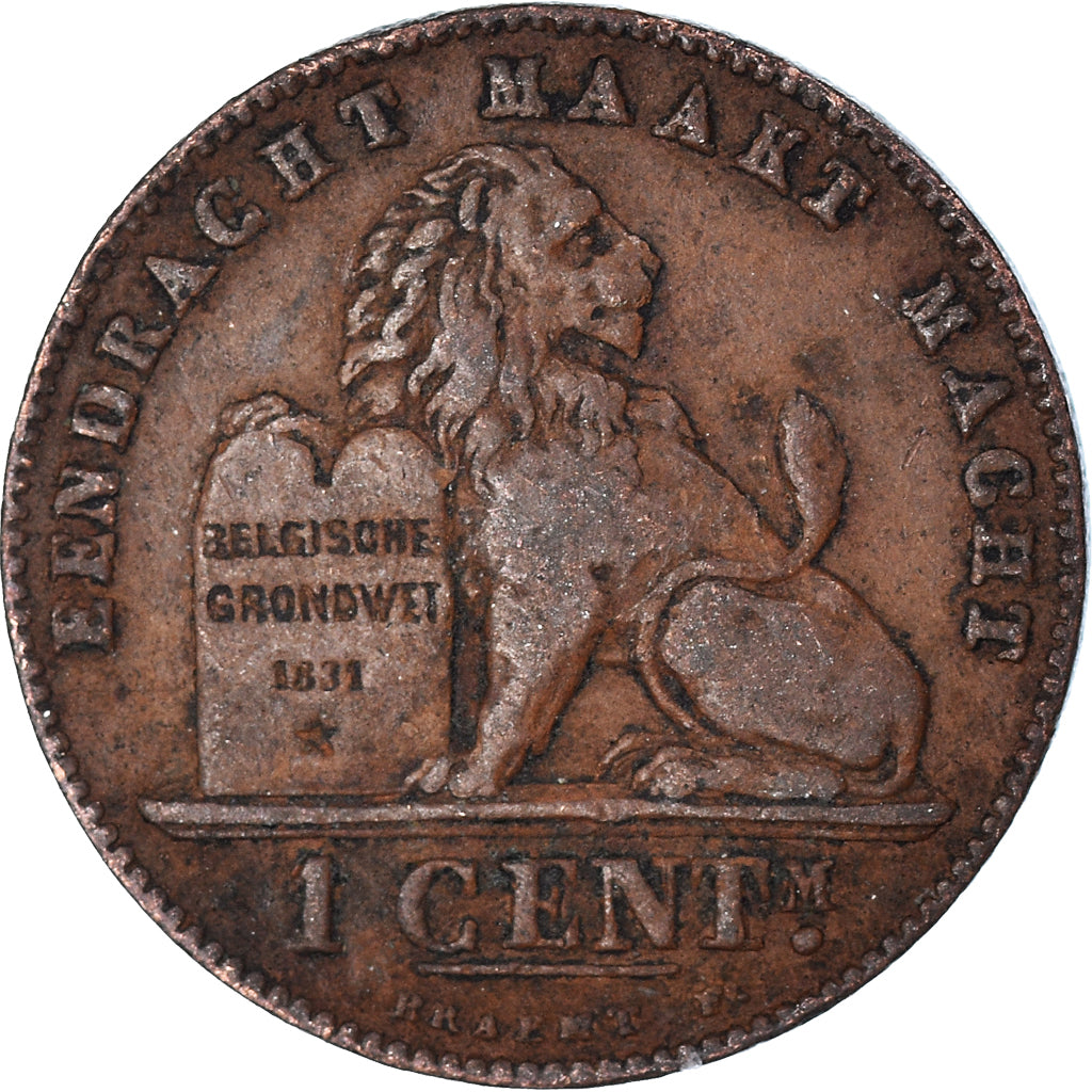 Munten, België, Centime, 1894