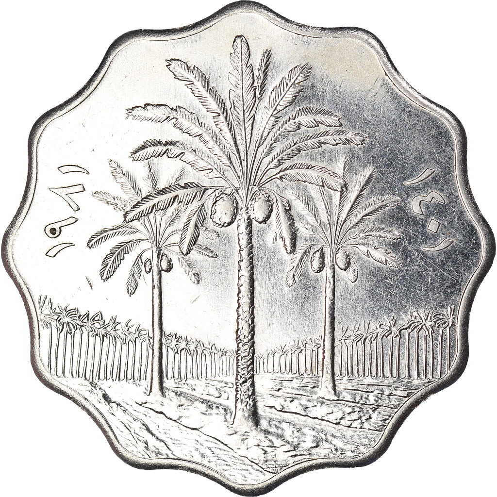 Moneta, Irak, 10 Fils, 1981