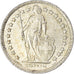 Munten, Zwitserland, 1/2 Franc, 1964