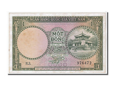 Billet, South Viet Nam, 1 D<ox>ng, 1956, KM:1a, NEUF