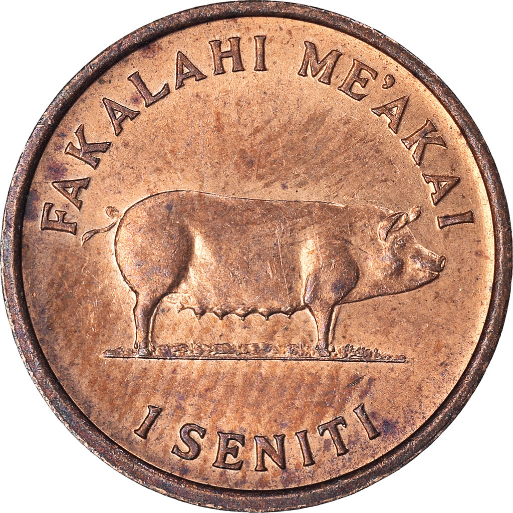 Coin, Tonga, Seniti, 1975
