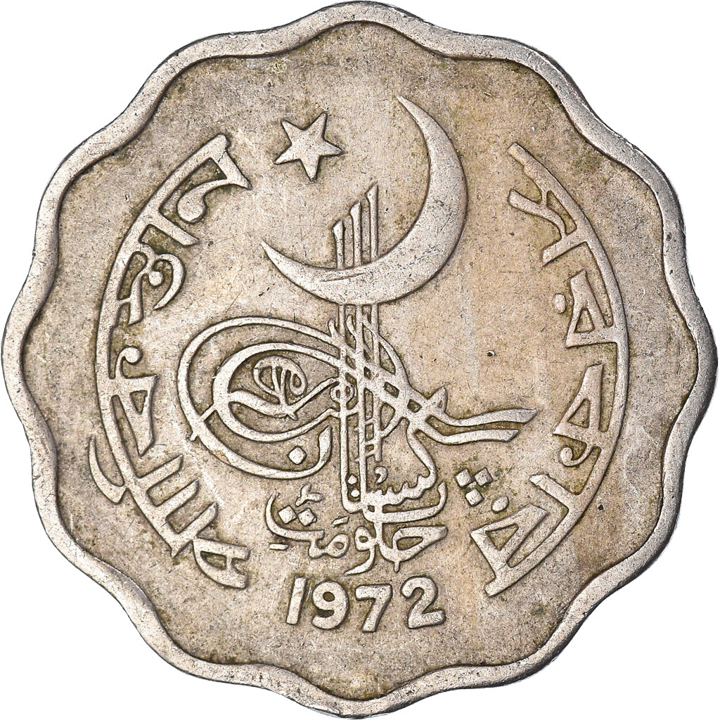 Moneda, Pakistán, 10 Paisa, 1972