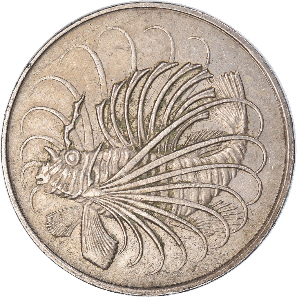 Moneta, Singapore, 50 Cents, 1981