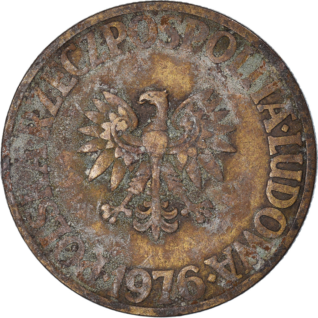 Moneda, Polonia, 5 Zlotych, 1976