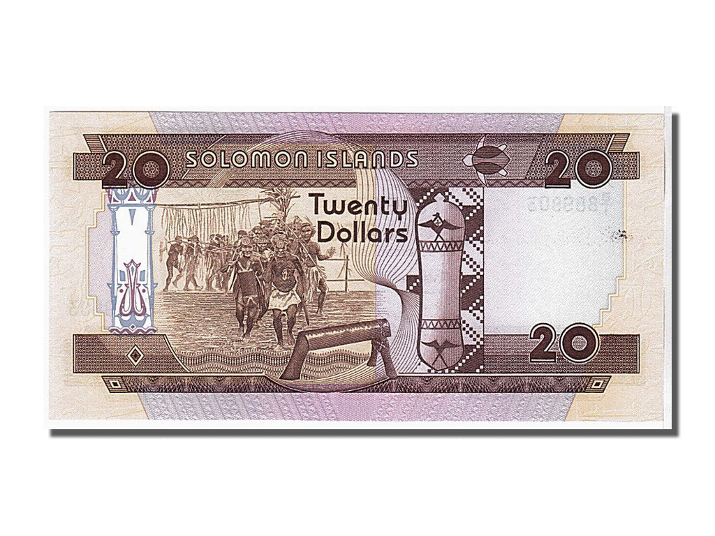 Billete, 20 Dollars, 1986, Islas Salomón, UNC