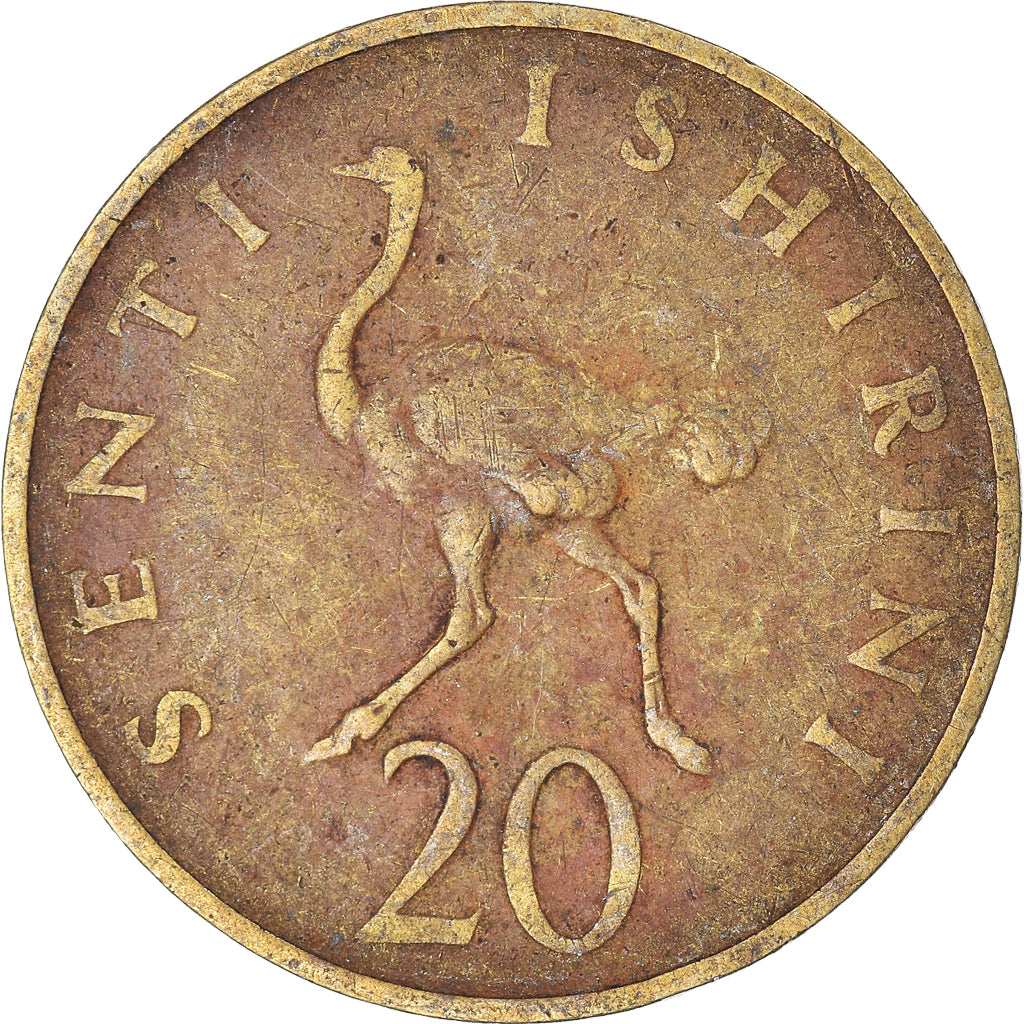 Moneda, Tanzania, 20 Senti, 1970