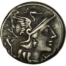 Cupiennia, Denarius, 147 BC, Rome, Argento, BB+, Crawford:218/1