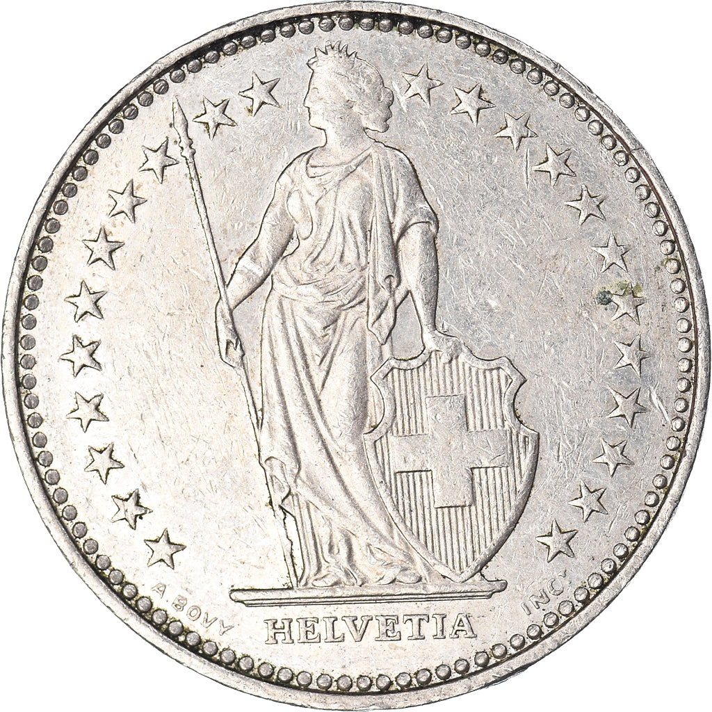 Moneta, Svizzera, Franc, 1986