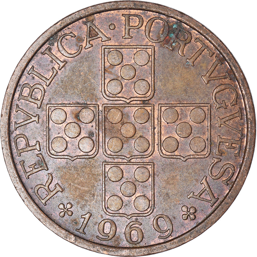 Coin, Portugal, Escudo, 1969