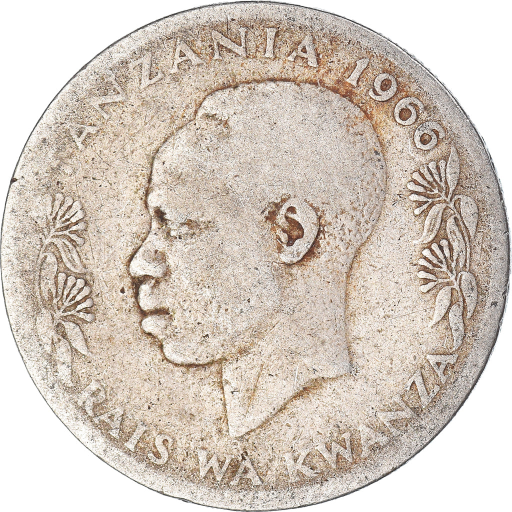 Moneda, Tanzania, 50 Senti, 1966