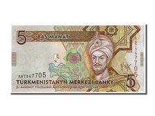 Banknote, Turkmenistan, 5 Manat, 2009, KM:23a, UNC(65-70)
